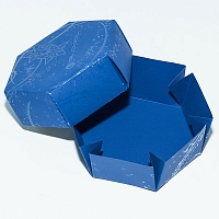 Коробка шестиугольная по диагонали - 120 мм